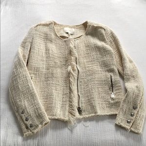 Iro cream tweed jacket